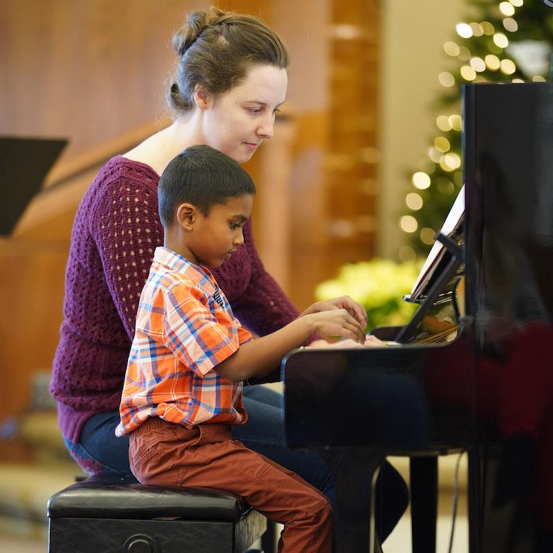 One on One piano lessons