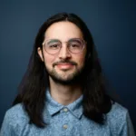 Professional headshot of Caleb Weatherby, violin and viola instructor at Lott Music Studio.