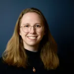 Professional headshot of Sunny Olsen, cello student teacher at Lott Music Studio.
