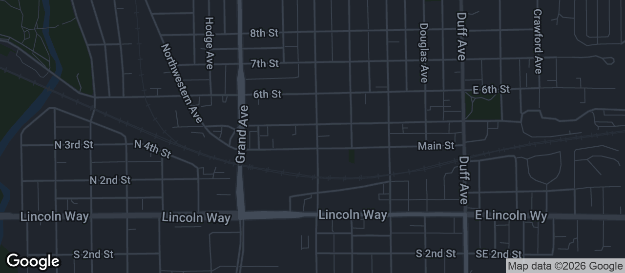 Map showing the location of Lott Music Studio