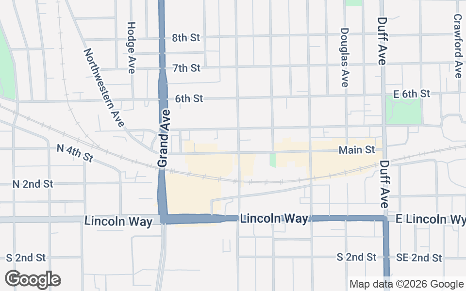 Map showing Lott Music Studio
